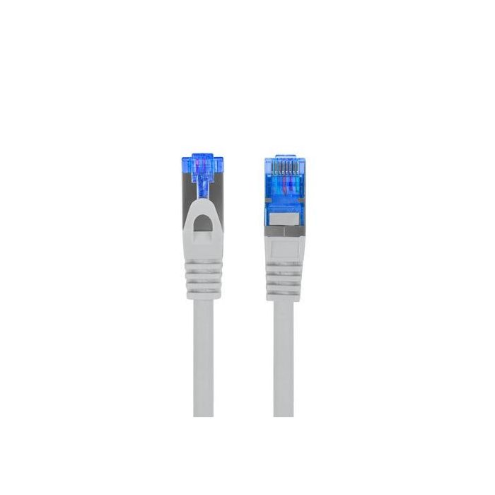 Lanberg Latiguillo Cable de Red Cat.6A S/FTP 25 cm Gris LSZH AWG 26 1