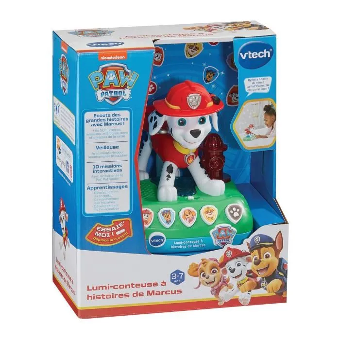 Vtech Paw Patrol Lumi-Narrador con Historias de Marcus - Narrador Infantil Interactivo - Idioma Francés 4 Vtech Paw Patrol Lumi-Narrador con Historias de Marcus - Narrador Infantil Interactivo - Idioma Francés 4