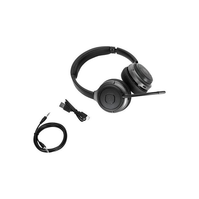 Targus AEH104GL Auriculares Inalámbrico y Alámbrico Diadema Llamadas/Música USB Tipo C Bluetooth Negro 1