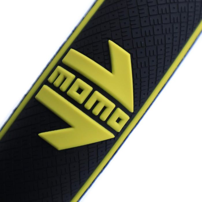Momo MOMLSWC0FASBY Funda Volante Fast Black-Yellow M 38-39 cm Poliuretano Universal 1