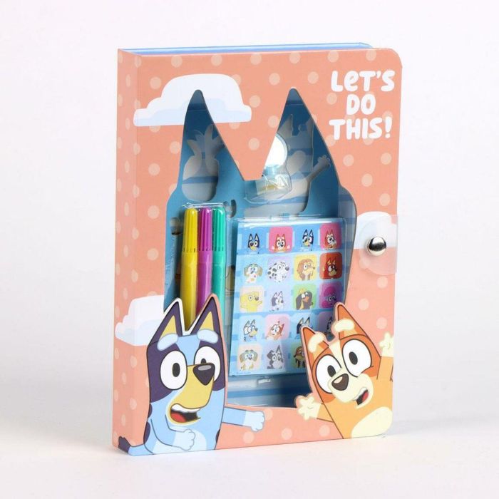Cerdá Cuaderno Set Bluey Multicolor 14.5x20x3 cm Edad +3 años 5 Cerdá Cuaderno Set Bluey Multicolor 14.5x20x3 cm Edad +3 años 5