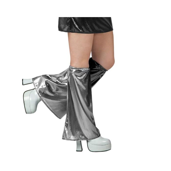 Calentador Disco Plata Oscuro Talla Única