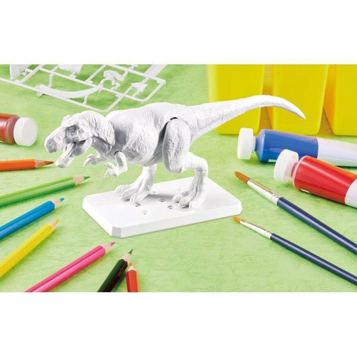 BANDAI HOBBY Figura Model Kit Tyrannosaurus Painting Ver. Modelo para Pintar