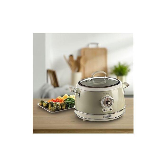 Ariete 2904/03 Olla Arrocera Multifunción Cocción Lenta, Mantener Caliente 24h Vintage Beige 9