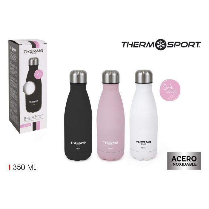 Botella Termo Soft Touch 350 ml Thermosport (6 Unidades) Botella Termo Soft Touch 350 ml Thermosport (6 Unidades)