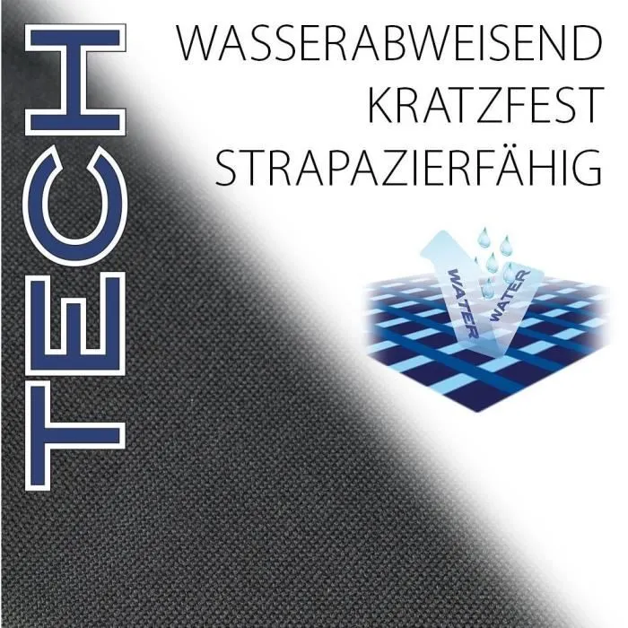 Ferplast Colchón para Perros Tender Tech 61 x 46 x 5 cm Negro Funda Desenfundable 4