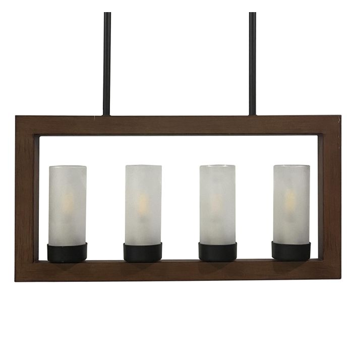 Lampara Techo Loft DKD Home Decor Marron 10 x 30 x 52 cm Lampara Techo Loft DKD Home Decor Marron 10 x 30 x 52 cm
