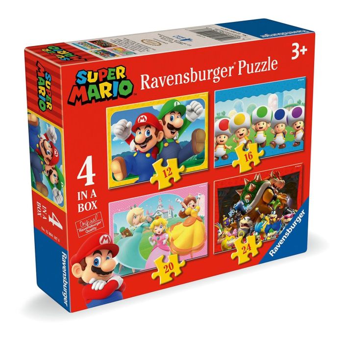 Puzzle 4 Formas Super Mario 12004107 Ravensburger Puzzle 4 Formas Super Mario 12004107 Ravensburger