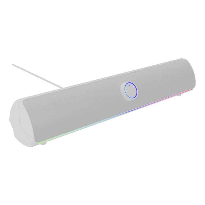 GENESIS NCS-2305 Altavoz Soundbar 2.0 Canales 10W RMS Blanco, Inalámbrico y Alámbrico, Bluetooth 5.2, Iluminación LED RGB 5 GENESIS NCS-2305 Altavoz Soundbar 2.0 Canales 10W RMS Blanco, Inalámbrico y Alámbrico, Bluetooth 5.2, Iluminación LED RGB 5