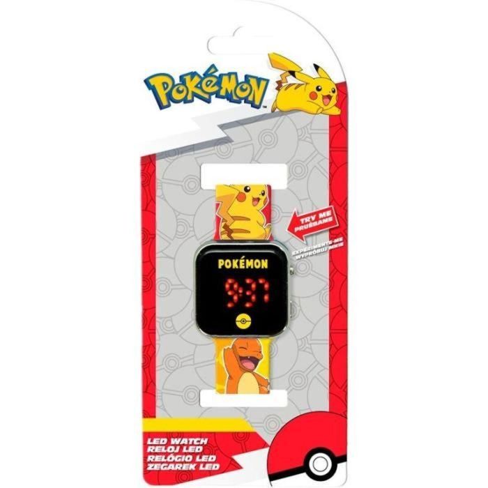 KIDS LICENSING Reloj de LED Pokemon 1