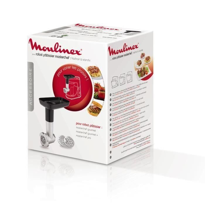 Accesorios MOULINEX XF631BB1 Picadora de carne para MC Gourmet 1