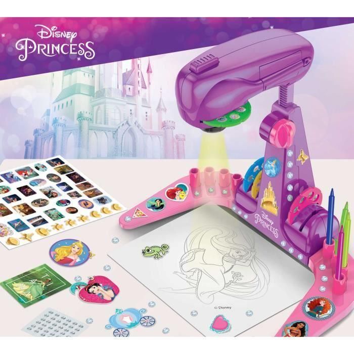 Proyector escolar de dibujo - Princesa - para dibujar todas tus Princesas favoritas - LISCIANI 4 Proyector escolar de dibujo - Princesa - para dibujar todas tus Princesas favoritas - LISCIANI 4