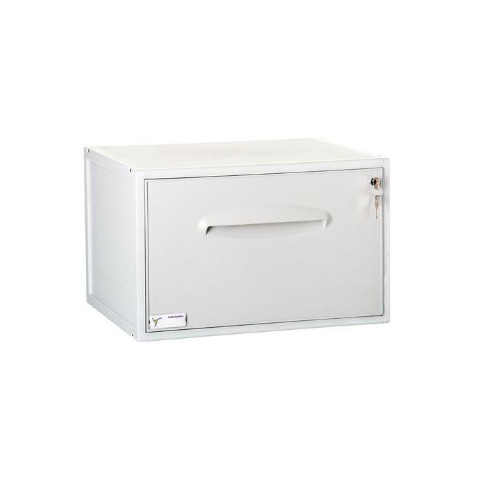 Archivo 2000 Módulo Archisystem para Carpetas Colgantes DIN A4 y Folio, 356x474x303 mm, Gris