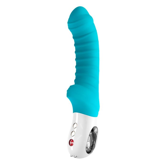 Vibrador Punto G Fun Factory Tiger G5 Azul 22,3 cm