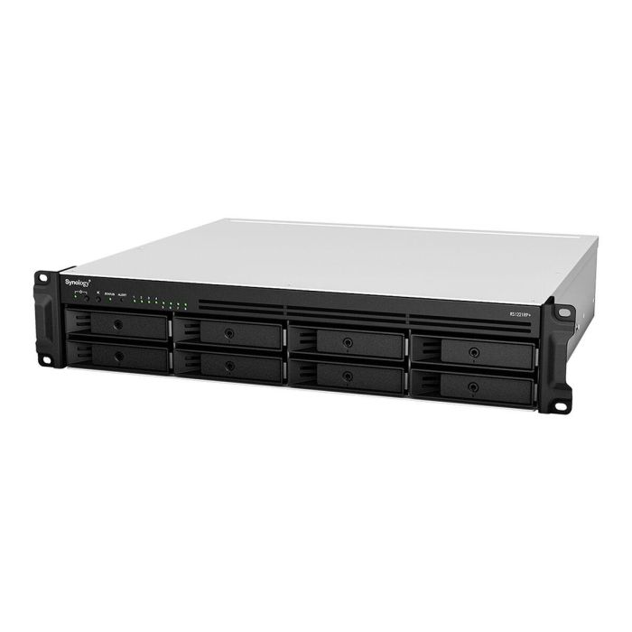 Synology RS1221RP+ DiskStation NAS Rack 2U Profesional con 8 Bahías para 3.5"/2.5", 4GB DDR4 ECC y Fuente de Alimentación Redundante 4 Synology RS1221RP+ DiskStation NAS Rack 2U Profesional con 8 Bahías para 3.5"/2.5", 4GB DDR4 ECC y Fuente de Alimentación Redundante 4