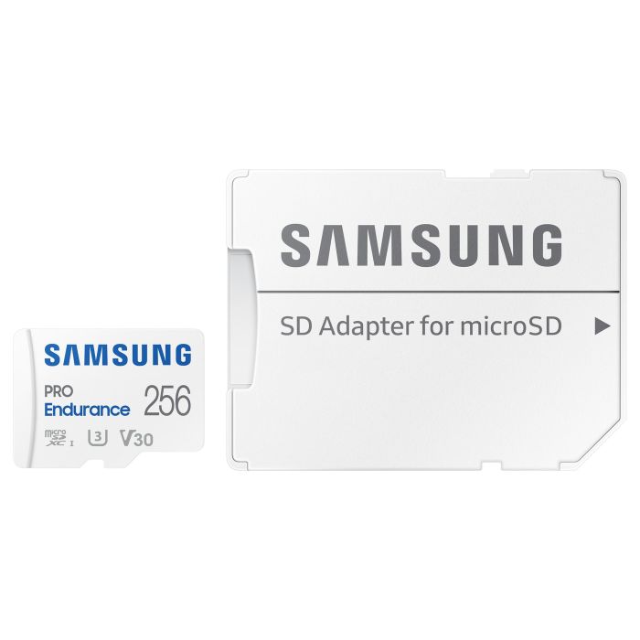 Samsung MB-MJ256KA/EU Tarjeta de Memoria Pro Endurance 256GB microSDXC Clase 10 U3 V30 con Adaptador 5 Samsung MB-MJ256KA/EU Tarjeta de Memoria Pro Endurance 256GB microSDXC Clase 10 U3 V30 con Adaptador 5