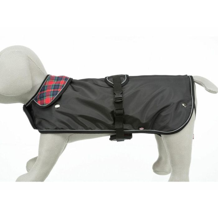 Abrigo para Perro Trixie Hermy Negro Rojo XS 6