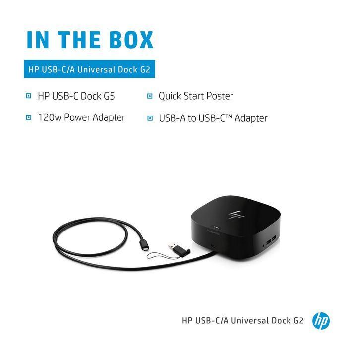 HP USB-C Dock G5 Docking Station Universal para Portátiles USB-C 14