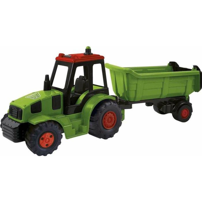 Excavadora con volquete farmer friend 81x22x32 cm en caja