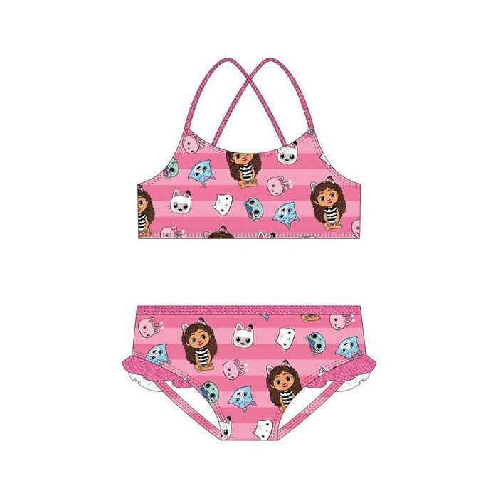 Cerdá Bikini Gabby's Dollhouse 2 años Rosa