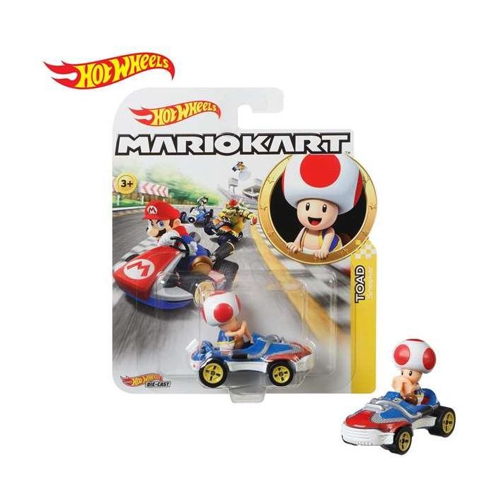 Coche hot wheels mario kart escala 1:64 - modelos surtidos 17 Coche hot wheels mario kart escala 1:64 - modelos surtidos 17