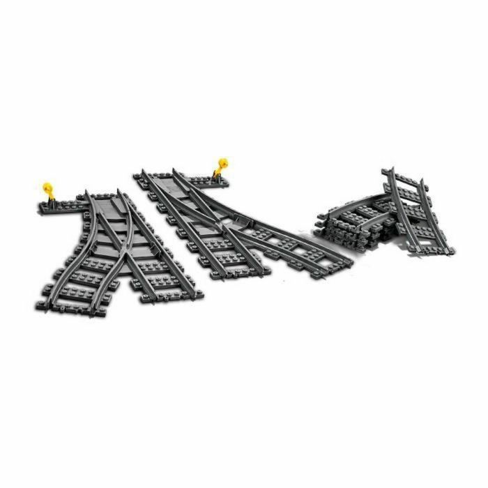 Lego City Cambios de Agujas, Accesorios para Vías de Tren de Juguete, 7 Piezas 11