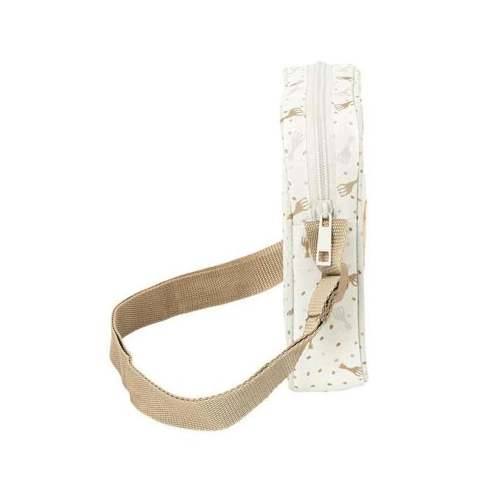 Bolso Bandolera Sophie la Girafe Beige 16 x 18 x 4 cm 5