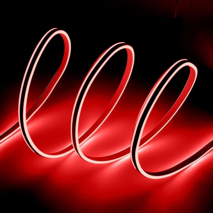 Tira LED Manguera "Neon Flex" 6W 6000ºK 220VAC 8x18mm Doble 120xSMD2835 6W/M x1M 40.000H  [HO-NSPVC8x16DOY220CW] 13