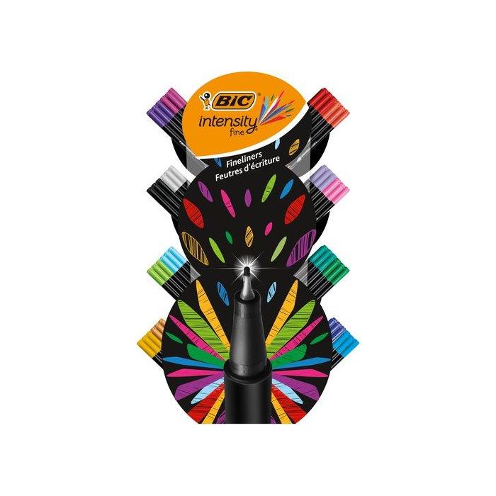Roller Bic Intensity Fine Expositor De 132 12X 942070 Intensity Azul 12X 942069 Intensity Negro 12X 942084 Intensity Rojo 12X 942068 Intensity Verde 12X 942067 Intensity Turquesa 12X 942066 Intensity Lila 12X 942065 Intensity Rosa 12X 942064 Intensity Ver