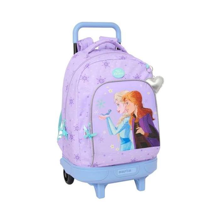 Mochila Escolar con Ruedas Frozen Spirit Lila 33 x 45 x 22 cm 0 Mochila Escolar con Ruedas Frozen Spirit Lila 33 x 45 x 22 cm 0