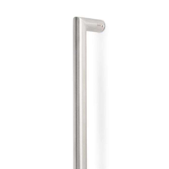 Jandel 700.262 Manillón Atoll de Acero Inoxidable para Puertas de Paso o Entrada, Acabado Inox, 1200 mm