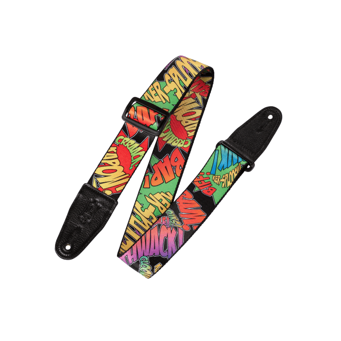 Correa Levy'S Poliéster Graphic Waves Series 2" - Onomatopeyas De Cómic Levys 4