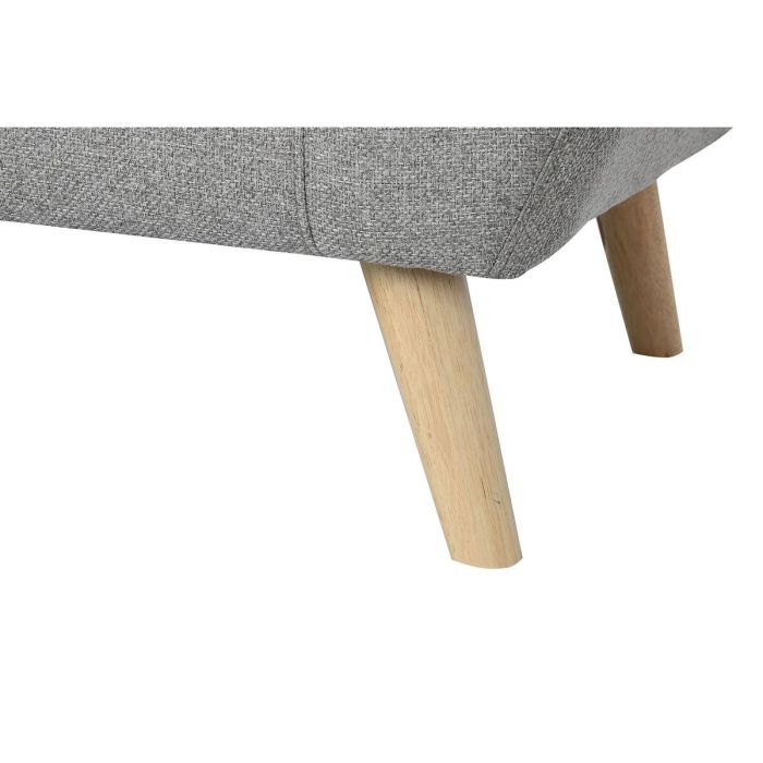 DKD Home Decor Sofá Scandi de 3 plazas, Poliéster/Madera, Gris Natural, 172x82x82 cm, Desmontable 2 DKD Home Decor Sofá Scandi de 3 plazas, Poliéster/Madera, Gris Natural, 172x82x82 cm, Desmontable 2