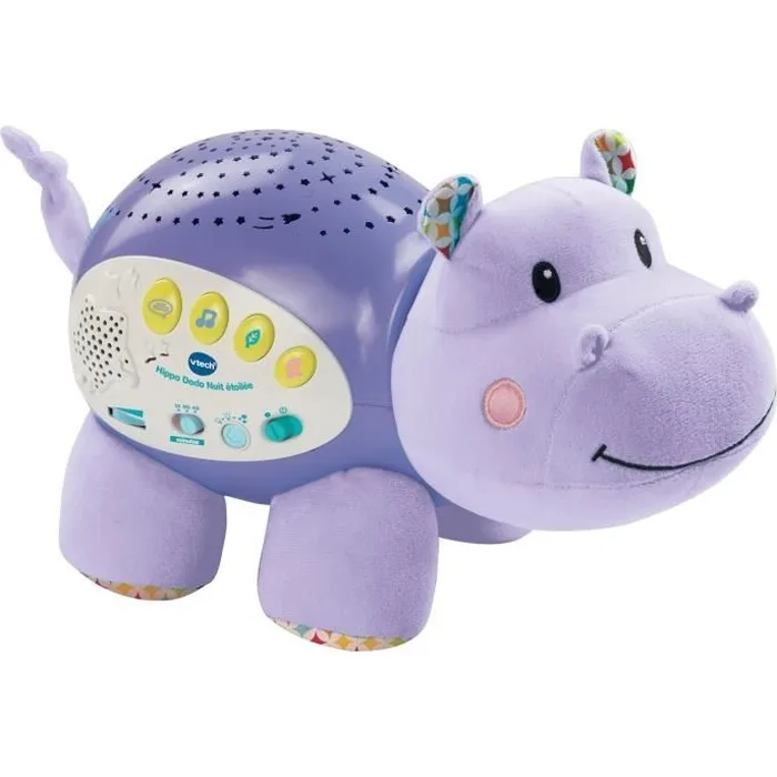 Vtech Baby Hippo Dodo Noche estrellada Luz Nocturna Musical Proyección Cielo Estrellado Sensor de Sonido para Recién Nacidos 0 Vtech Baby Hippo Dodo Noche estrellada Luz Nocturna Musical Proyección Cielo Estrellado Sensor de Sonido para Recién Nacidos 0
