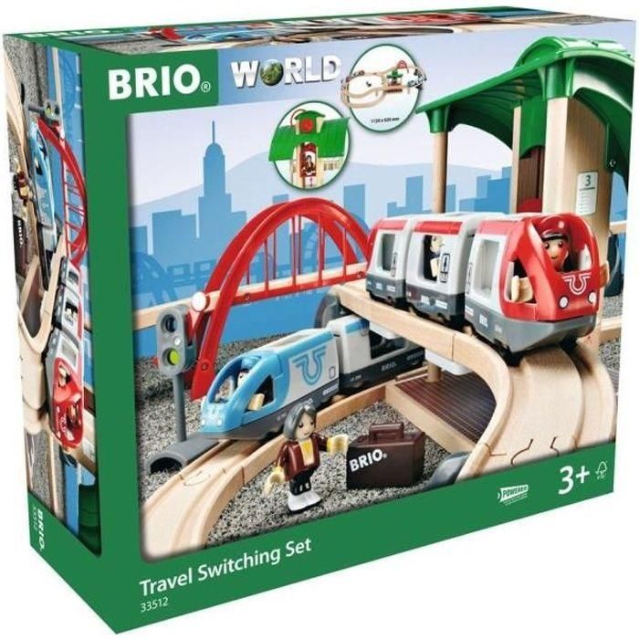 BRIO World - 33512 - Circuito de plataforma de pasajeros BRIO World - 33512 - Circuito de plataforma de pasajeros