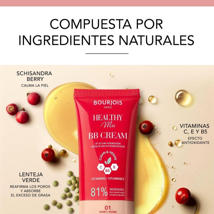 Base de Maquillaje Cremosa Bourjois HEALTHY MIX 30 ml 11