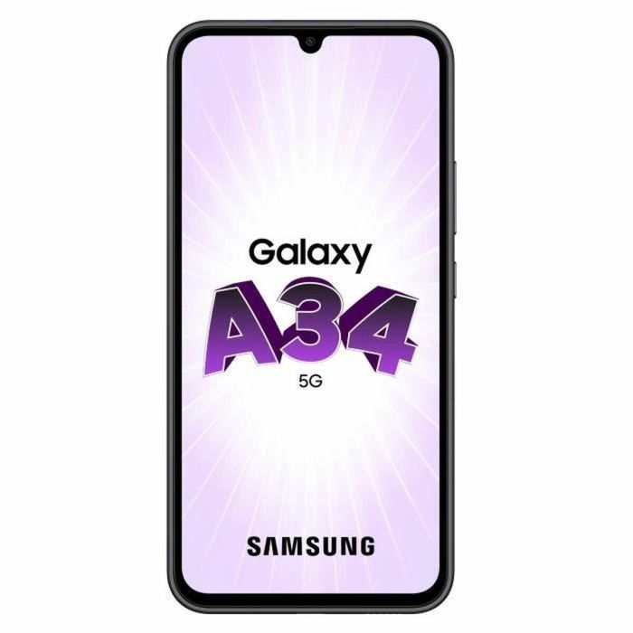 Smartphone Samsung A34 5G 6,6" Octa Core 6 GB RAM 128 GB Negro 4