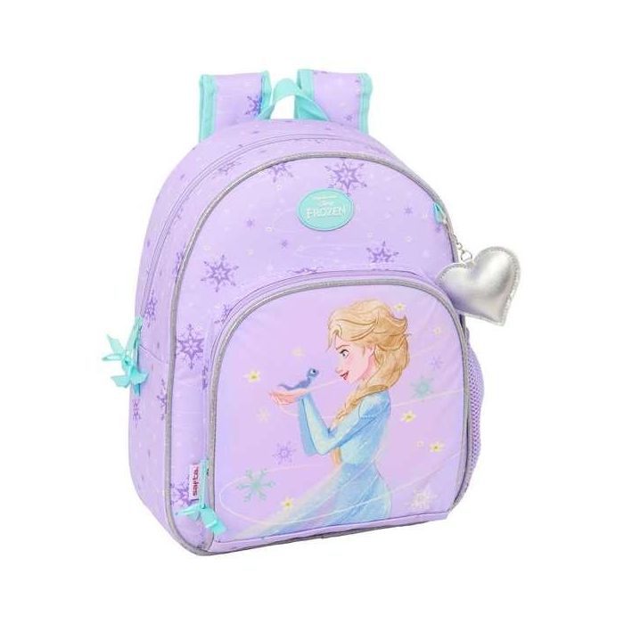 Mochila Escolar Frozen Spirit Lila 28 x 34 x 10 cm
