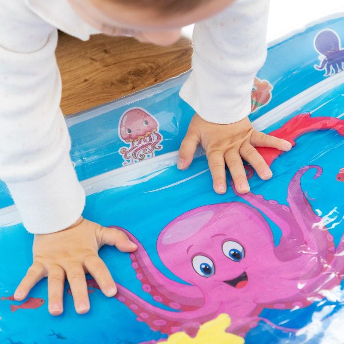 Alfombra de Juegos Inflable con Agua para Bebé Wabbly InnovaGoods 12 Alfombra de Juegos Inflable con Agua para Bebé Wabbly InnovaGoods 12
