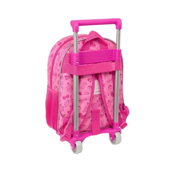 Safta 705 Mochila Con Carro Rainbow High Shine 340x280x100 mm 1