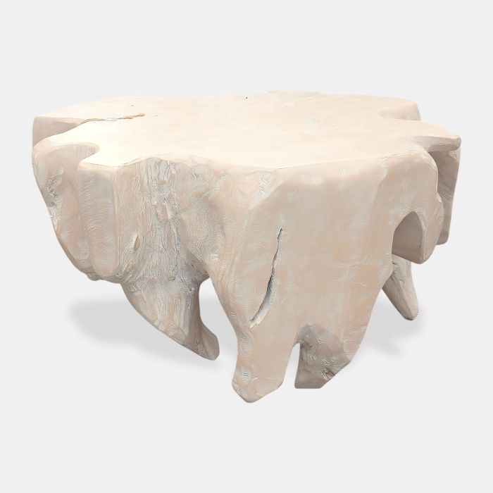 Mesa Centro Balines DKD Home Decor Blanco 88 x 46 x 88 cm 1 Mesa Centro Balines DKD Home Decor Blanco 88 x 46 x 88 cm 1