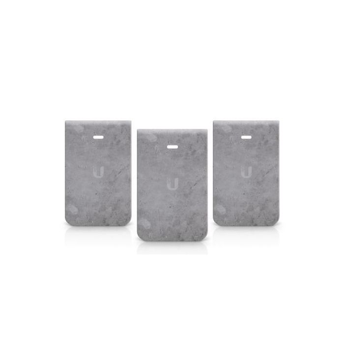 Ubiquiti UniFi In-Wall HD Covers - Diseño Concrete, Paquete de 3 Ubiquiti UniFi In-Wall HD Covers - Diseño Concrete, Paquete de 3