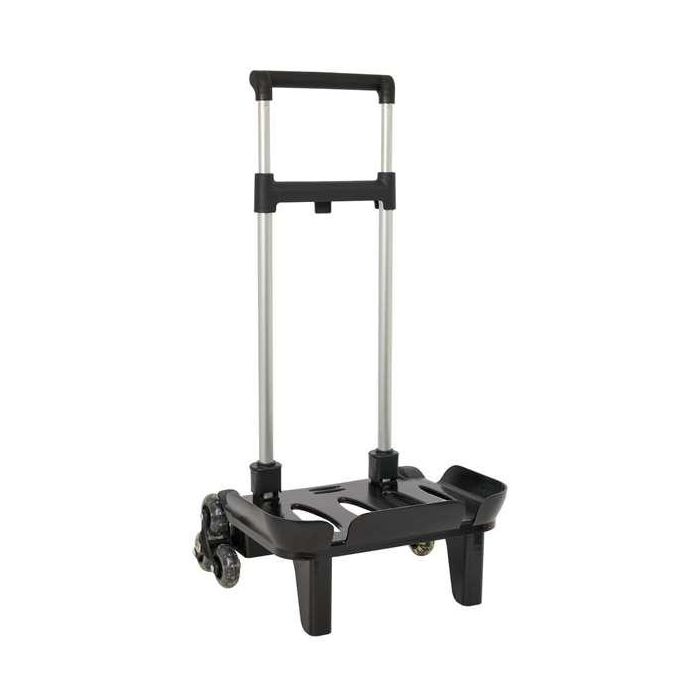 Safta Carro Portamochilas Plegable Triple Rueda Trolley Negro 32x88x23,5 Cm Edad Mínima 3 Años 0 Safta Carro Portamochilas Plegable Triple Rueda Trolley Negro 32x88x23,5 Cm Edad Mínima 3 Años 0