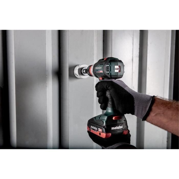 Taladro atornillador de batería - METABO - BS 18 LT BL Q - 18 V - MetaBOX 145 1