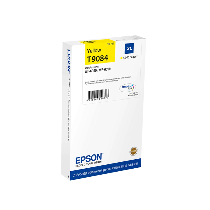 Epson WF-6590DWF/WF-6090DW Cartucho Amarillo XL 1