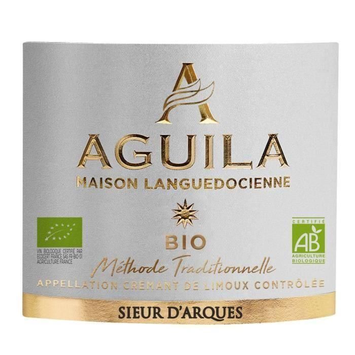 Aguila Crémant de Limoux - Vino blanco de Languedoc-Rosellón - Ecológico 1 Aguila Crémant de Limoux - Vino blanco de Languedoc-Rosellón - Ecológico 1