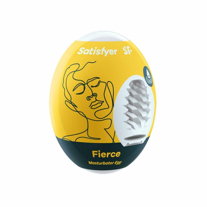 Huevo Masturbador Satisfyer Fierce Amarillo Huevo Masturbador Satisfyer Fierce Amarillo