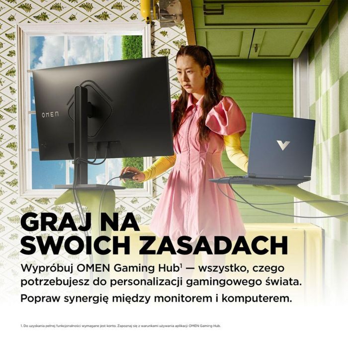 Monitor HP 780K6E9#ABB 31,5" HDR VA Flicker free 165 Hz 5 Monitor HP 780K6E9#ABB 31,5" HDR VA Flicker free 165 Hz 5