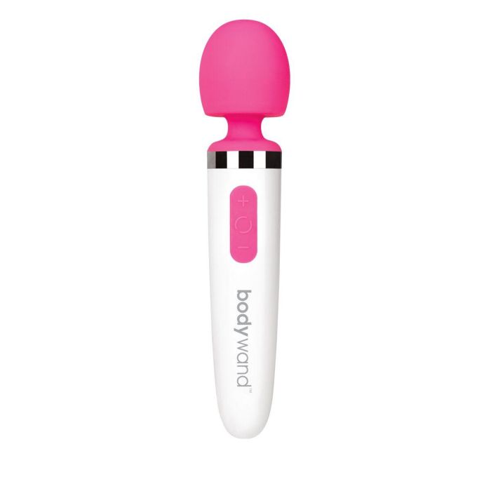 Vibrador Aqua Mini Blanco y Rosa Bodywand BW122 Rosa 2