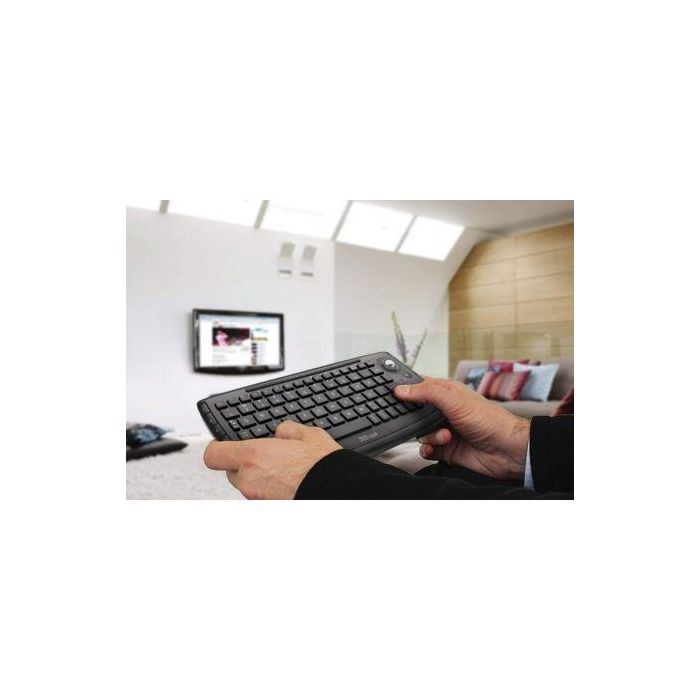 Teclado Inalámbrico Trust 17916 Adura/ Trackball 3 Teclado Inalámbrico Trust 17916 Adura/ Trackball 3
